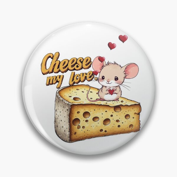 Item preview, Mouse saying: Cheese my love designed and sold by Navy67.