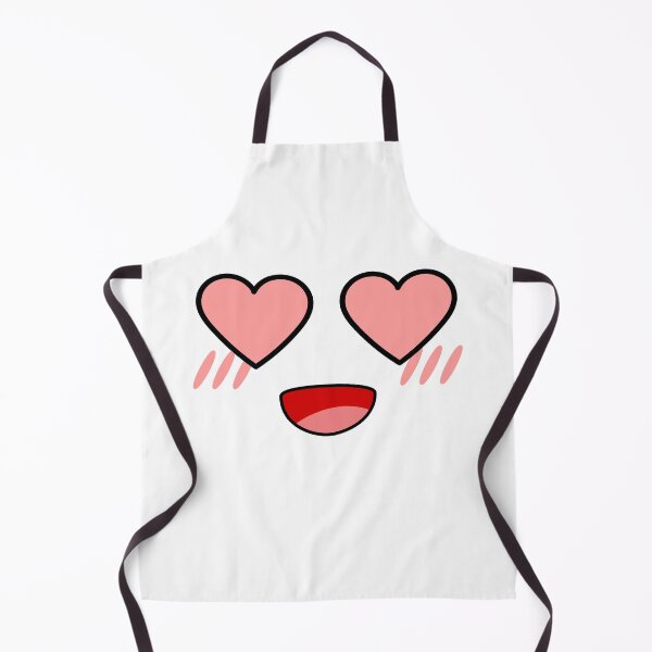 Item preview, Cute kawaii blushing smiling heart eyes face designed and sold by BlushyPrint.