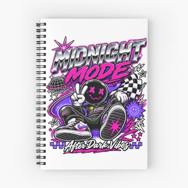 Item preview, Midnight Mode Y2K Streetwear Graphic designed and sold by Waraphot.
