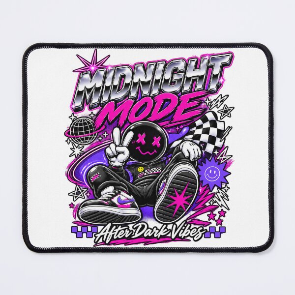 Item preview, Midnight Mode Y2K Streetwear Graphic designed and sold by Waraphot.