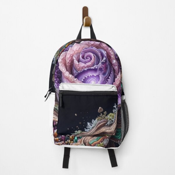 Item preview, Surreal Earth Element Mineral Rose Abstract Art designed and sold by Fairytale_Flowers.