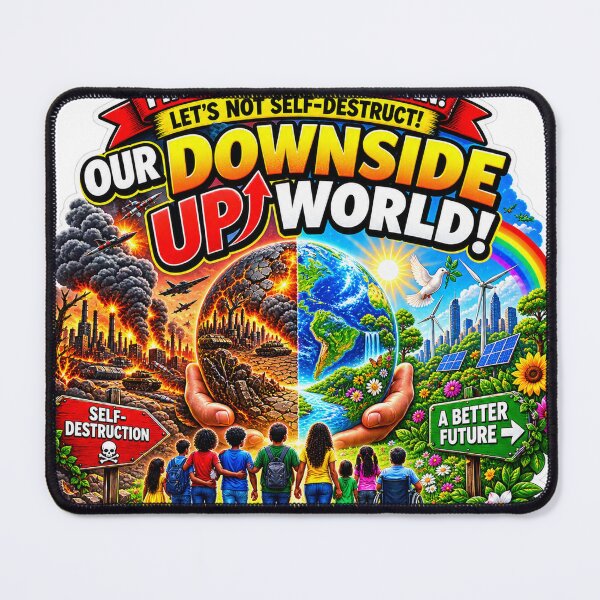 Item preview, Our Downside Up World! — The Choice Is Ours! designed and sold by New Wave Artworks & Odds &Ends.