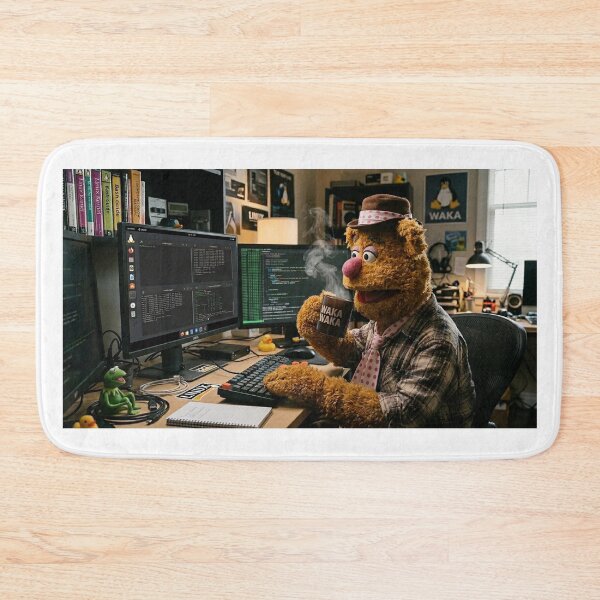 Item preview, FOSSie Bear Rectangle designed and sold by AuroraBHSeeding.
