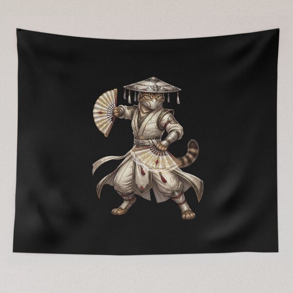 Item preview, Kung Fu Cat Master – Chinese Martial Arts Warrior Cat designed and sold by TOOBIC.