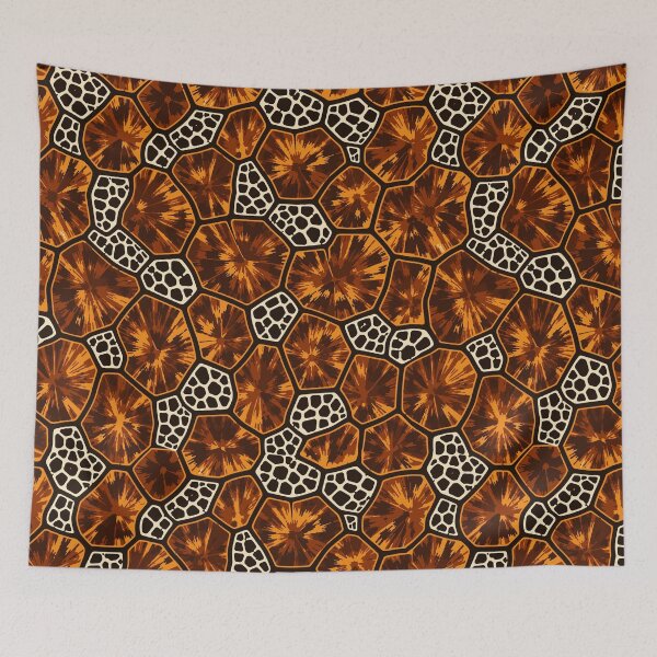 Item preview, Hawksbill Sea Turtle Shell Pattern designed and sold by WildlifeInc.
