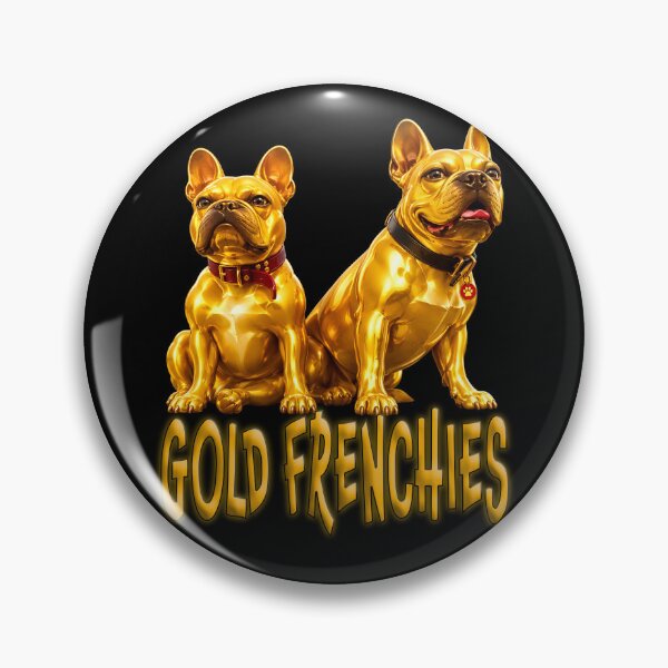 Item preview, FRENCH BULLDOGS Gold Frenchies designed and sold by SmARTNiki.