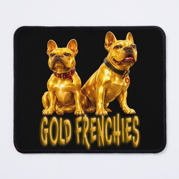 Item preview, FRENCH BULLDOGS Gold Frenchies designed and sold by SmARTNiki.