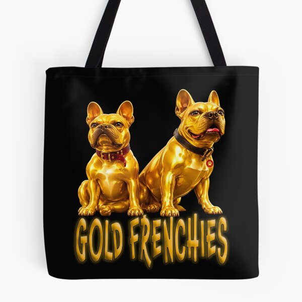 Item preview, FRENCH BULLDOGS Gold Frenchies designed and sold by SmARTNiki.