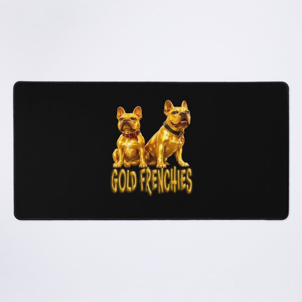 Item preview, FRENCH BULLDOGS Gold Frenchies designed and sold by SmARTNiki.