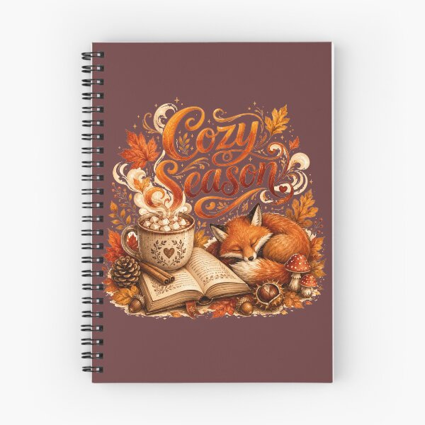 Item preview, Cozy Season – Fox, Books & Autumn Vibes designed and sold by HeyFajnaLinja.