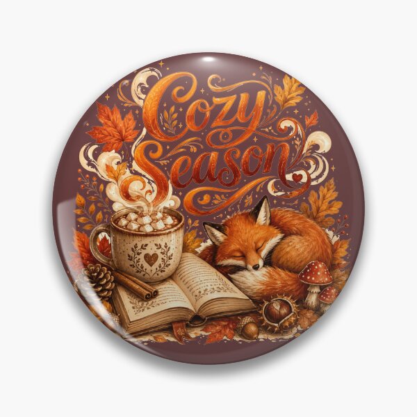 Item preview, Cozy Season – Fox, Books & Autumn Vibes designed and sold by HeyFajnaLinja.