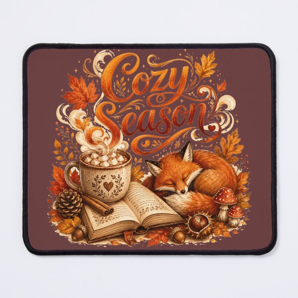 Item preview, Cozy Season – Fox, Books & Autumn Vibes designed and sold by HeyFajnaLinja.