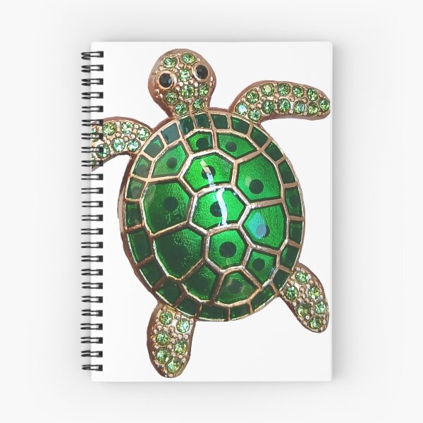 Item preview, Green turtle with gems designed and sold by Nnone.