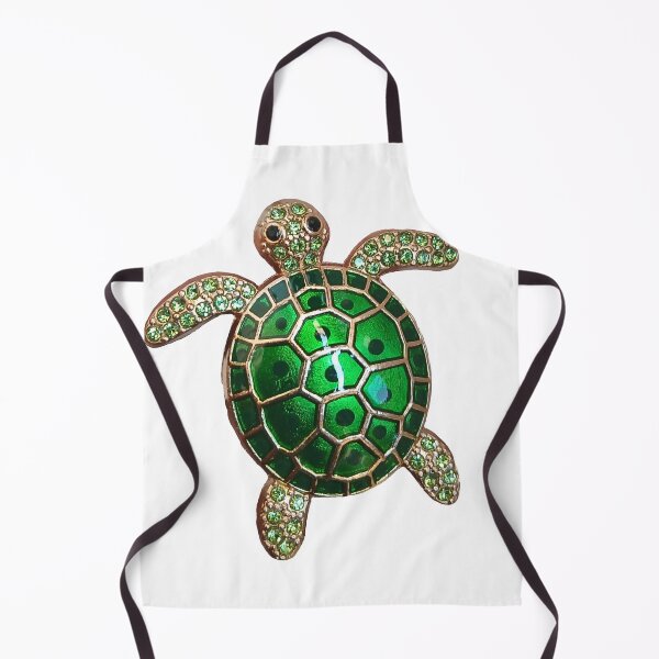 Item preview, Green turtle with gems designed and sold by Nnone.