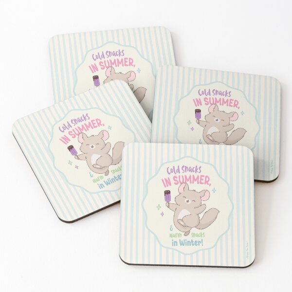 Item preview, Happy Chinchilla designed and sold by hungrypetsstudio.