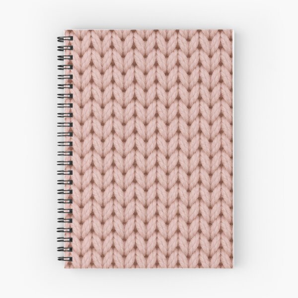 Item preview, Soft Blush Pink Knitted Texture – Cozy Yarn Pattern designed and sold by blankTeeShirt.