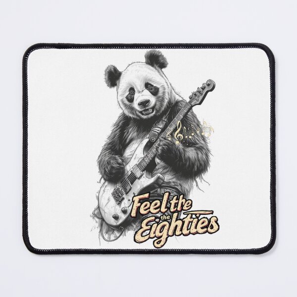Item preview, Panda plays Hard rock designed and sold by Navy67.