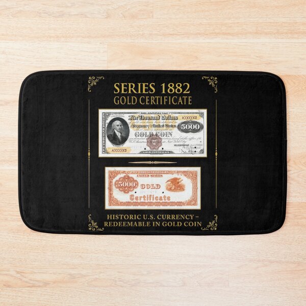 Item preview, Series 1882 Gold Certificate $5,000 – Historic U.S. Currency designed and sold by RocketSnail68.