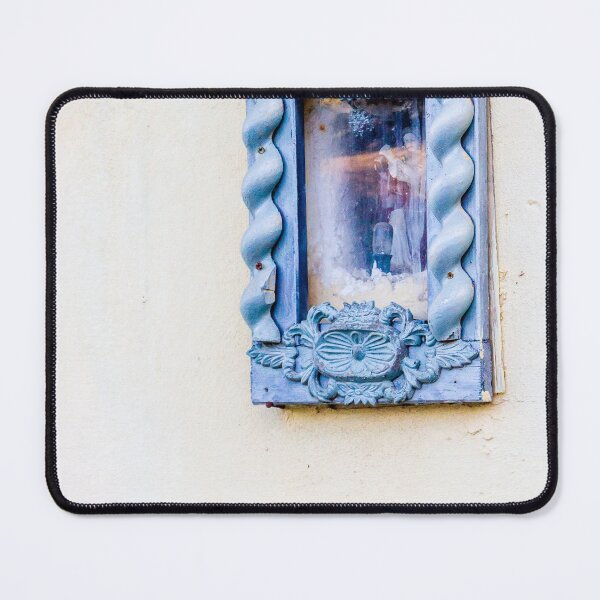 Item preview, Blue Ornate Decorative Wall Niche With Religious Artwork designed and sold by Nmallia.