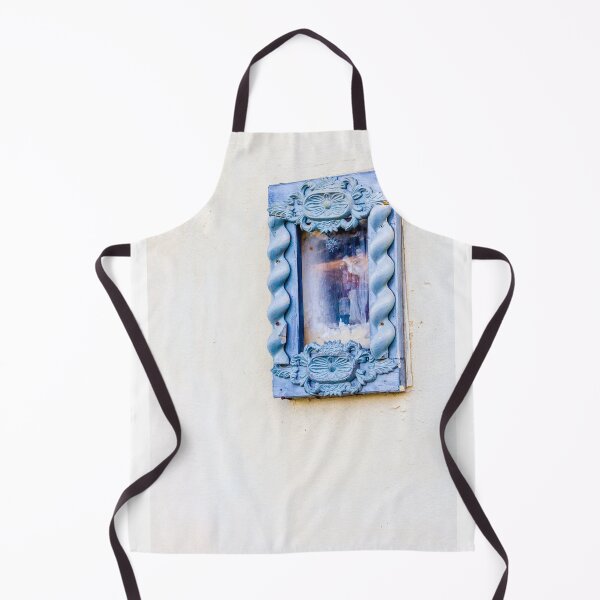 Item preview, Blue Ornate Decorative Wall Niche With Religious Artwork designed and sold by Nmallia.