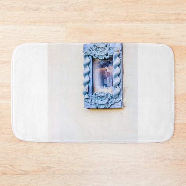 Item preview, Blue Ornate Decorative Wall Niche With Religious Artwork designed and sold by Nmallia.