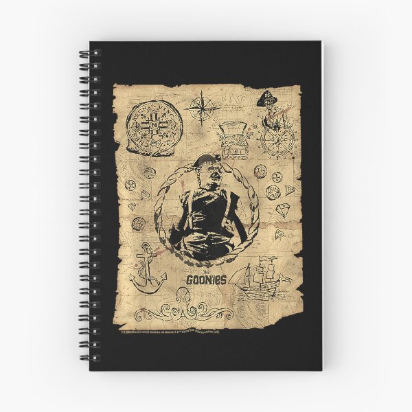 Item preview, The Goonies Nautical Treasure Map Vintage Design designed and sold by Reginaldz.