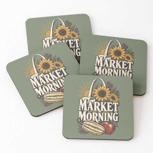 Item preview, Sunny Autumn Market Morning designed and sold by PrintSmithArt.