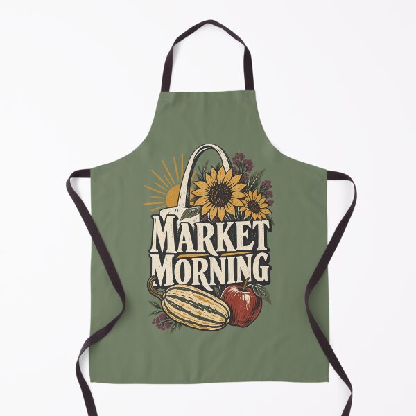 Item preview, Sunny Autumn Market Morning designed and sold by PrintSmithArt.