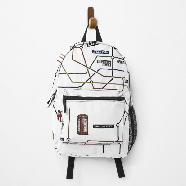 Item preview, London iconic British city tourist sightseeing map designed and sold by oliver polanski.