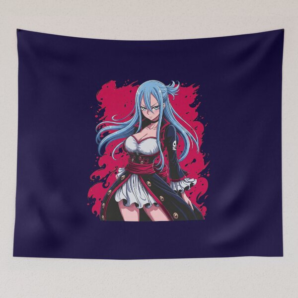 Item preview,  Blue Hair Crimson Warrior  designed and sold by fergusjones49.