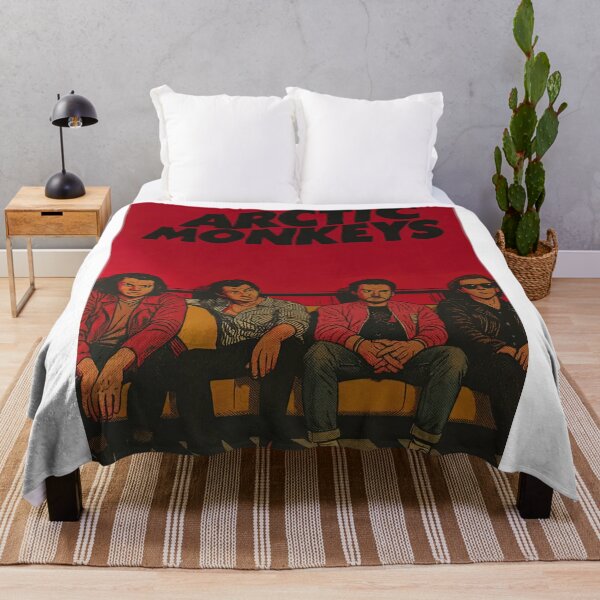 Item preview, Vintage Arctic Monkeys Band Illustration designed and sold by feralgakumso.