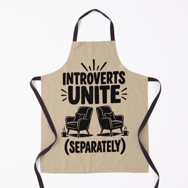 Item preview, Introverts Unite Separately – Funny Introvert Humor designed and sold by VioVibe.