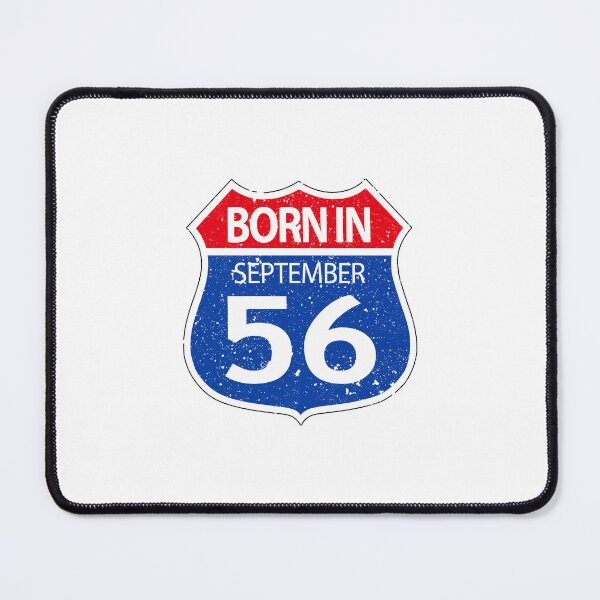 Item preview, Born in September 1956 — Birthday designed and sold by FashionHeritage.