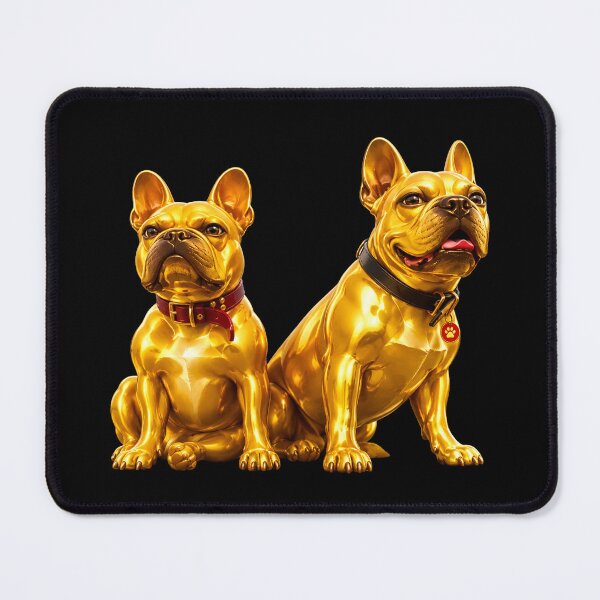 Item preview, FRENCH BULLDOGS SOLID GOLD designed and sold by SmARTNiki.