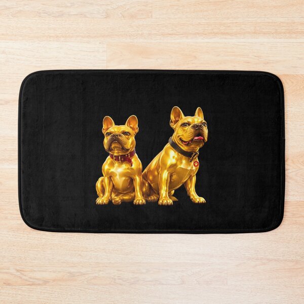 Item preview, FRENCH BULLDOGS SOLID GOLD designed and sold by SmARTNiki.