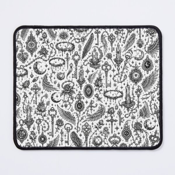 Item preview, Midnight Angel Relics — Dark Angel Doodle Pattern designed and sold by i-corp.