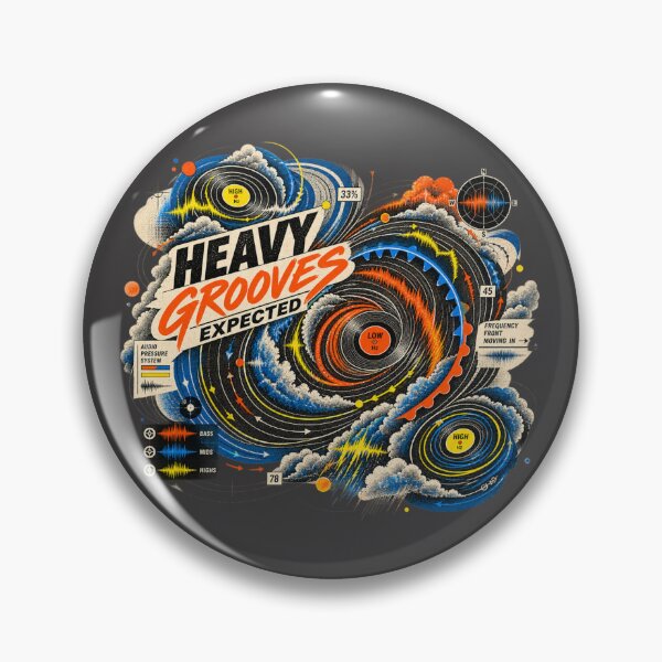 Item preview, Heavy Grooves Expected – Vinyl Weather System designed and sold by Golden Era Studio.