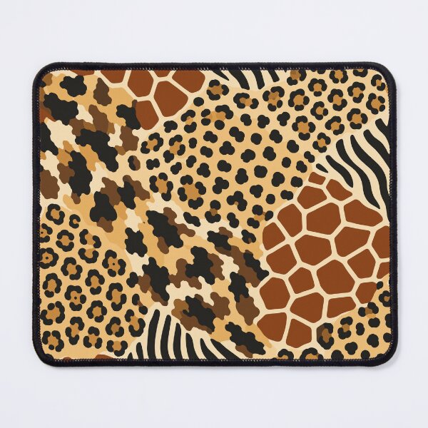 Item preview, Luxury African Safari Animal Print Collage designed and sold by WildlifeInc.