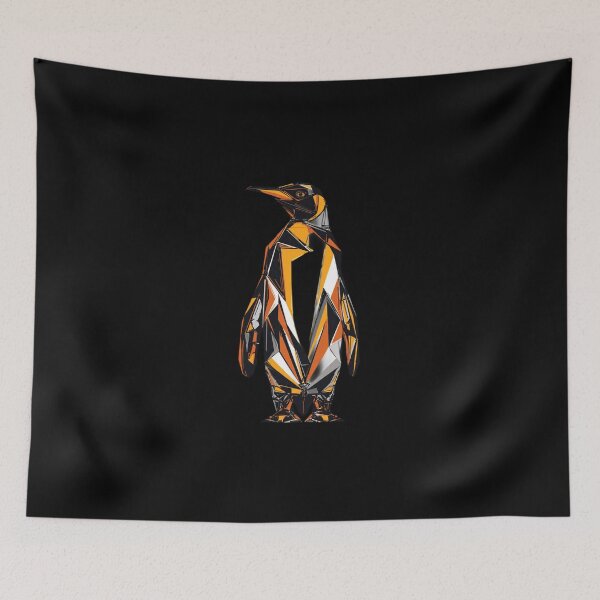Item preview, Geometric Penguin Streetwear Design | Low-Poly Animal Art designed and sold by GeoBeast.