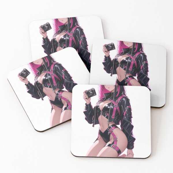 Item preview, Anime Hacker Girl Kneel Camera designed and sold by SUPA BASED.