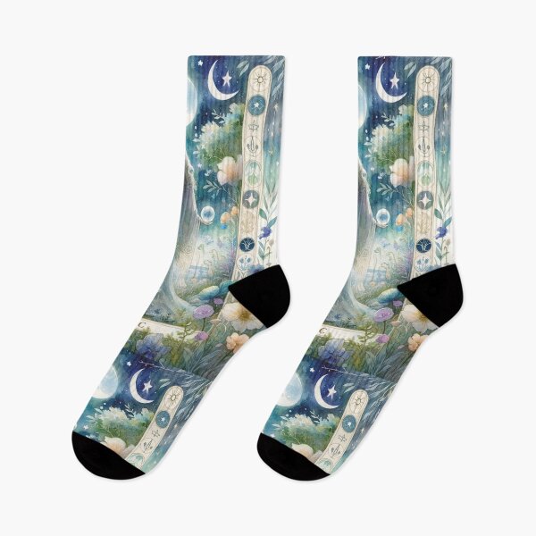 Item preview, Mystical Moonlight Magic and Cosmic Energy designed and sold by MoxisWatercolor.