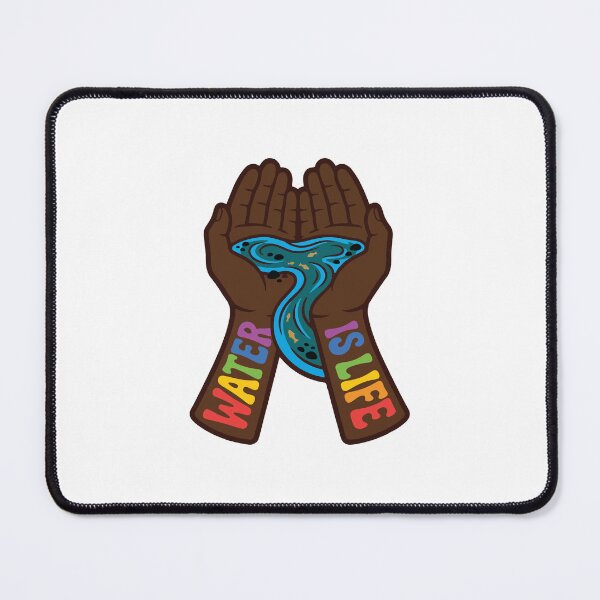 Item preview, Hands Protecting River Nature designed and sold by AliveStyle.