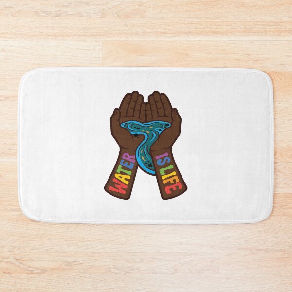 Item preview, Hands Protecting River Nature designed and sold by AliveStyle.