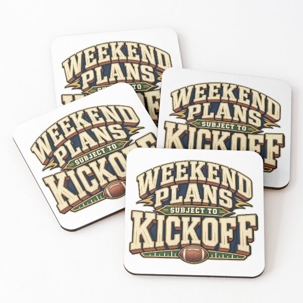 Item preview, Weekend Plans Subject To Kickoff Football designed and sold by FZ Studio .