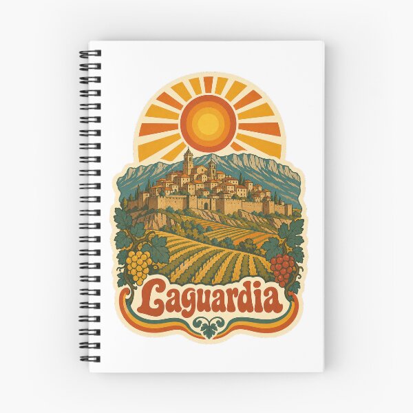 Item preview, Laguardia Spain Travel Souvenir - Retro Illustration designed and sold by VisualArtsOasis.