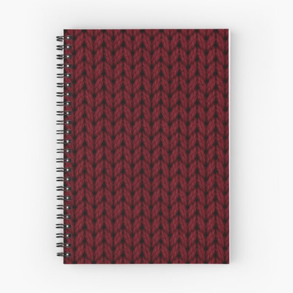 Item preview, Deep Burgundy Knitted Wool Texture Pattern designed and sold by blankTeeShirt.