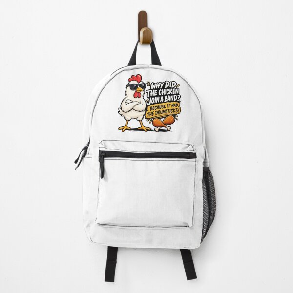 Item preview, Why Did The Chicken Join A Band? designed and sold by JN-Designn.