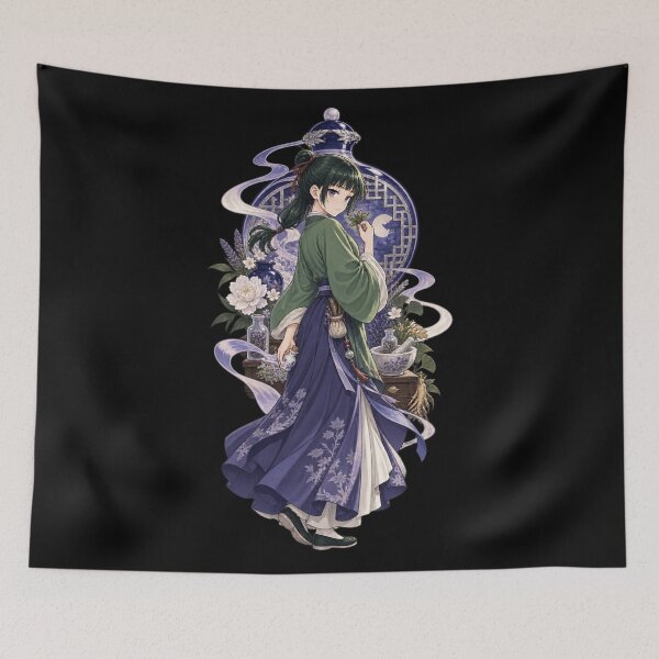 Item preview, Maomao The Apothecary Diaries Minimal Portrait designed and sold by neezarro.