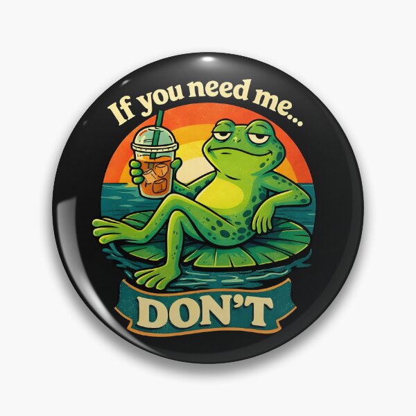 Item preview, If You Need Me Don’t – Funny Frog Coffee Introvert  designed and sold by HiPatti.