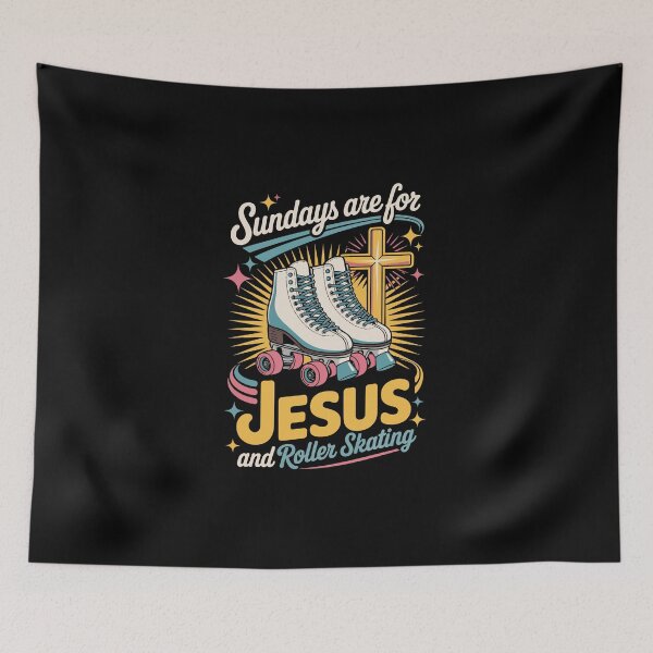 Item preview, Sundays Are for Jesus and Roller Skating designed and sold by jkrphoto.